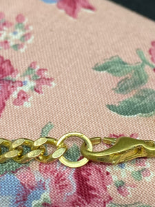 Luxurious goldplate  ALMER Chain 20” (SKU #405)