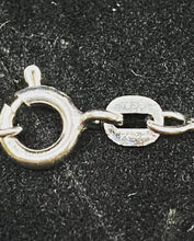 Load image into Gallery viewer, Vintage Sterling Silver 835 Chain with Small Cherry Silver Pendant. Germany Jewelry