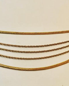 MONET Excellent vintage condition 18k gold plated - Necklace