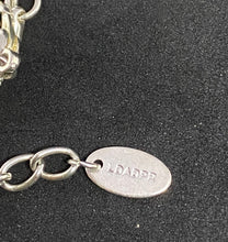 Load image into Gallery viewer, Vintage Silvertone Chain with Dual stones. Germany.