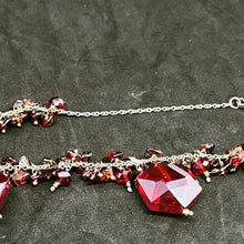 Load image into Gallery viewer, Crystal Bicolour - Necklace Size: 26 cm Total weight: 60.9 g