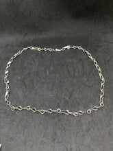 Load image into Gallery viewer, Vintage 925 silver long chain 34” German jewelry