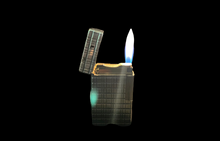 Load image into Gallery viewer, S.T. Dupont lighter - line 1 Silver Plated- Reference # 08HF85 (5.7cm) (SKU-578)