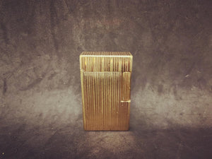 S.T. Dupont lighter - line 1 Gold Plated- Reference # 8298C6 (5.7cm) (SKU-577)