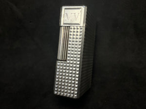S.T. Dupont lighter - line 1 Silver Plated- Reference # F4JU44 (4.7cm) (SKU-712)