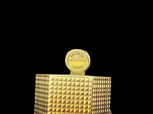 Load image into Gallery viewer, CELINE lighter original vintage 1970 gold plated with texture exagonal shape size 3.1 x 0.8x 0.4 in. Ref # 10028785 .(SKU-578)