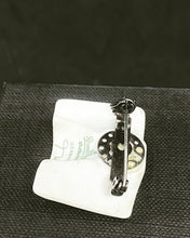 Load image into Gallery viewer, Stylish Rosenthal Porcelain Brooch - Modernist Design Johan Van Loon Sign.