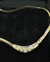 Load image into Gallery viewer, 14K Gold plated Name Necklace, chain-plated Jewelry, Personalized