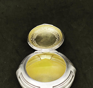 Silver-plated Art Nouveau WMF box C 1900 Germany.(SKU #412)