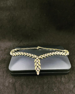 Rare Coro Jewelcraft set Gold-plated - Bracele, Earrings, Necklac Total weight: 120 g (SKU #414)