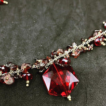 Load image into Gallery viewer, Crystal Bicolour - Necklace Size: 26 cm Total weight: 60.9 g