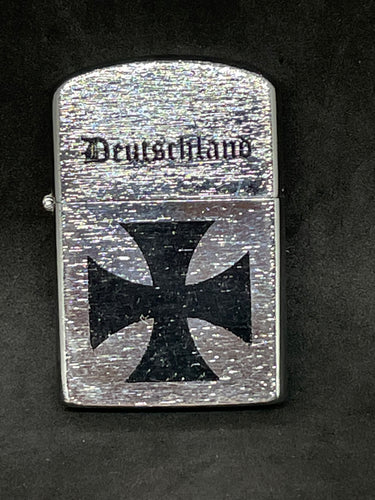 Angel Deutschland  Wind Proof Lighter silver color. (SKU-570)