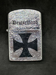 Angel Deutschland  Wind Proof Lighter silver color. (SKU-570)