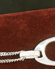 Load image into Gallery viewer, Vintage Sterling Silver 835 Chain with Small sterling Silver Pendant. Germany