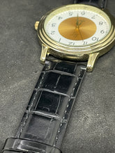 Load image into Gallery viewer, ET GOLD SUNBURST DESIGN BIG-SIZE CLASSIC PRECISE QUARTZ MEN&#39;S WATCH - NEW. (SKU-599)