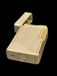 S.T. Dupont lighter - line 1 Gold Plated- Reference # 474CF (5.7cm) (SKU-657)
