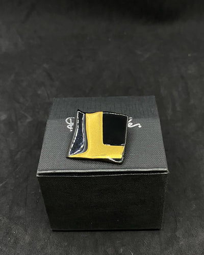 Modernist Rosenthal Studio-Linie Pin Brooch - Johan Van Loon Germany.