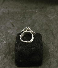 Load image into Gallery viewer, Vintage Modernist Erik Granit &amp; Co Design Finland Sterling Silver Ring Signed