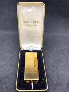 Brand New American made Wallace Heaton Lighter. Marked for Foreign Market with US Patent.
