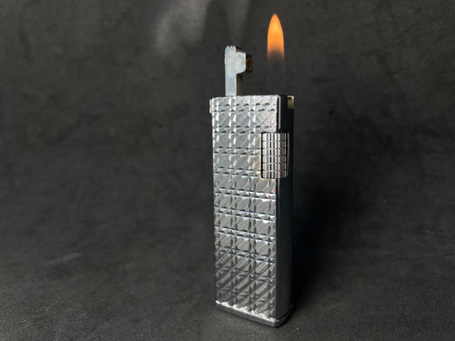 PORA-500 Import Lighter. Silver Tone Unused/ SKU-711
