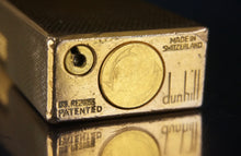 Load image into Gallery viewer, Dunhill Lighter RE24163 Patented- 1968- Gold plated Excellent working condition.(SKU-568)