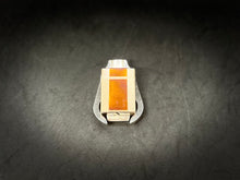 Load image into Gallery viewer, S.T. Dupont lighter - orange caray lacquer - chinese characters box and papers.Reference #3226Y . (SKU-575)