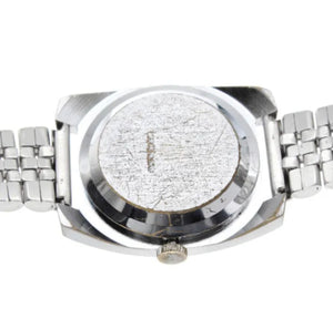 LUGANO SWISS MADE CROSSHAIR HAND WINDING VINTAGE RED-POINTER GENT WATCH + JUBILÉ STRAP(SKU-601)