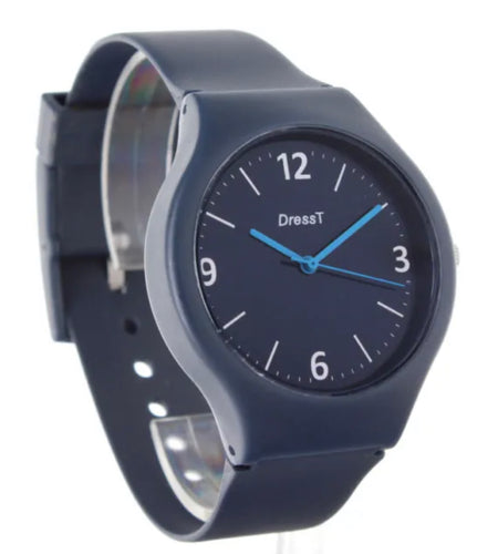 TCM TCHIBO DRESST DARKBLUE-LINE PRECISE QUARTZ DESIGN HERREN UHR + SERVICE NEW. (SKU-597)