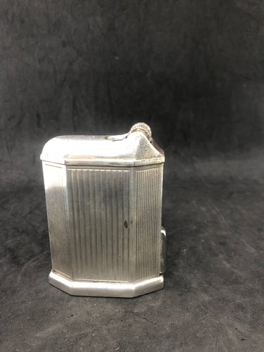 Flaminaire Quercia Gentry Table Lighter, 1947 France , gas lighter , silver plate(SKU-579)