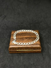 Load image into Gallery viewer, 8&quot; Solid 925 Sterling Silver 06 mm wide Curb Link Chain Bracelet Men&#39;s Sterling Silver
