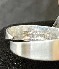 Load image into Gallery viewer, Vintage Modernist Erik Granit &amp; Co Design Finland Sterling Silver Ring Signed