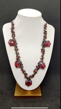 Load image into Gallery viewer, Crystal Bicolour - Necklace Size: 26 cm Total weight: 60.9 g