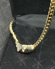 Load image into Gallery viewer, 14K Gold plated Name Necklace, chain-plated Jewelry, Personalized