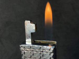 PORA-500 Import Lighter. Silver Tone Unused/ SKU-711