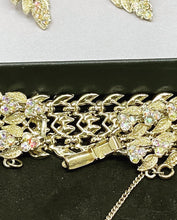 Load image into Gallery viewer, Rare Coro Jewelcraft set Gold-plated - Bracele, Earrings, Necklac Total weight: 120 g (SKU #414)