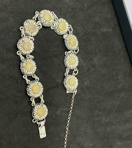 Vintage Silver 835 Necklace, Pendant, Earrings and Ring Set Germany silver antique 54 grams (SKU #415)