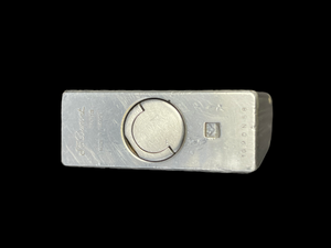S.T. Dupont lighter - line 1 Short Silver Plated- Reference # 1G9DN58 (4.7cm) (SKU-669)