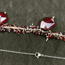 Load image into Gallery viewer, Crystal Bicolour - Necklace Size: 26 cm Total weight: 60.9 g