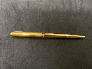 Parker Ballpoint Pen Gold Plated With Engraving “René” in Original case.