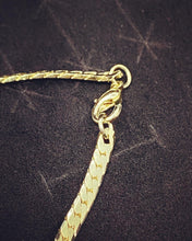 Load image into Gallery viewer, 14K Gold plated Name Necklace, chain-plated Jewelry, Personalized