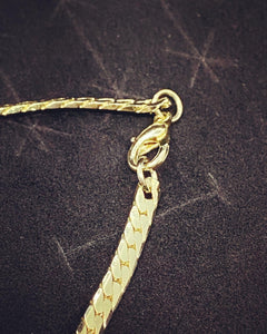 14K Gold plated Name Necklace, chain-plated Jewelry, Personalized
