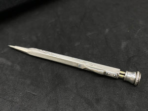 Vintage Art Deco 925 Silver Press Working Mechanical Pencil. (SKU-527)