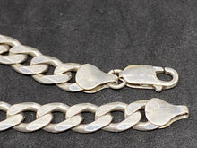 Load image into Gallery viewer, 8&quot; Solid 925 Sterling Silver 06 mm wide Curb Link Chain Bracelet Men&#39;s Sterling Silver