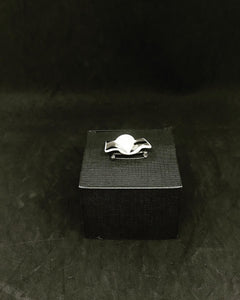 Stylish Rosenthal Porcelain Brooch - Modernist Design Johan Van Loon Sign.