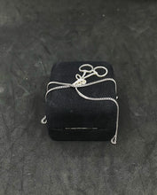 Load image into Gallery viewer, Vintage Sterling Silver 835 Chain with Small Cherry Silver Pendant. Germany Jewelry