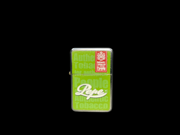 PRINZ & PURDY Petrol Lighter AD Pepe Authentic Tobacco Unused. SKU-651
