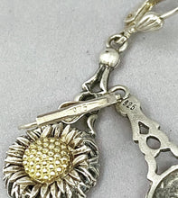 Load image into Gallery viewer, Vintage Silver 835 Necklace, Pendant, Earrings and Ring Set Germany silver antique 54 grams (SKU #415)