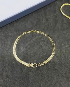 Luxurious goldtone Chain with Bracelete . Germany (SKU #417)