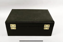 Load image into Gallery viewer, Leather Jewelry Box, Black Jewellery Box, Personalised Jewellery Case, Genuine Leather Jewellery Box - Beloved