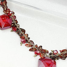 Load image into Gallery viewer, Crystal Bicolour - Necklace Size: 26 cm Total weight: 60.9 g